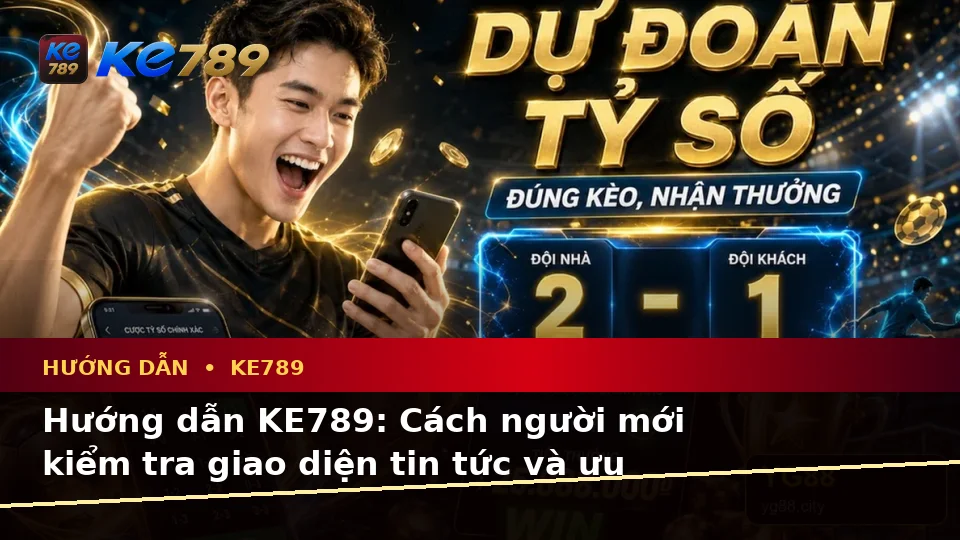 Hướng Dẫn KE789: Người Mới Kiểm Tra Giao Diện Tin Tức, Ưu Đãi Và Điều Kiện Khuyến Mãi Theo Dữ Liệu Cập Nhật Tại ke789pg.us.com