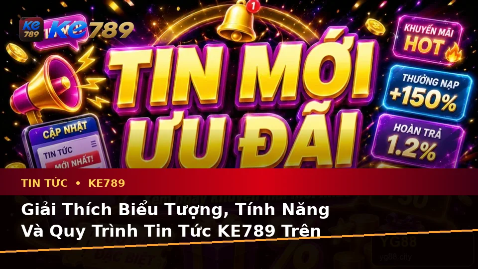 Giải Thích Biểu Tượng, Tính Năng Và Quy Trình Tin Tức KE789 Trên ke789pg.us.com: Đọc Hiểu Ưu Đãi Và Điều Kiện Khuyến Mãi
