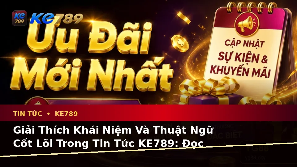 Giải Thích Khái Niệm Và Thuật Ngữ Cốt Lõi Trong Tin Tức KE789: Đọc Hiểu Ưu Đãi, Điều Kiện Khuyến Mãi Qua Dữ Liệu Cập Nhật Tại ke789pg.us.com