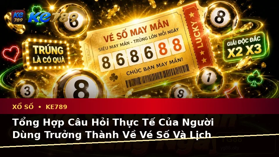 Xổ Số KE789 Trên ke789pg.us.com: Tổng Hợp Câu Hỏi Thực Tế Của Người Dùng Về Vé Số, Kết Quả Và Cách Kiểm Tra Thông Tin