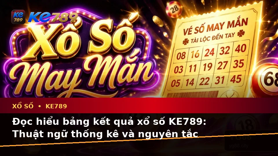 Xổ Số KE789 Tại ke789pg.us.com: Giải Thích Khái Niệm, Thuật Ngữ Cốt Lõi Và Cách Kiểm Tra Vé Số, Kết Quả Từ Ảnh Đại Diện