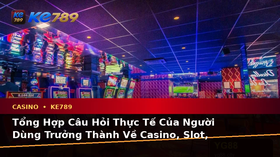 Tổng Hợp Câu Hỏi Thực Tế Của Người Dùng Trưởng Thành Về Casino, Slot, Trò Chơi Bàn Và Quản Lý Ngân Sách Tại KE789 – ke789pg.us.com