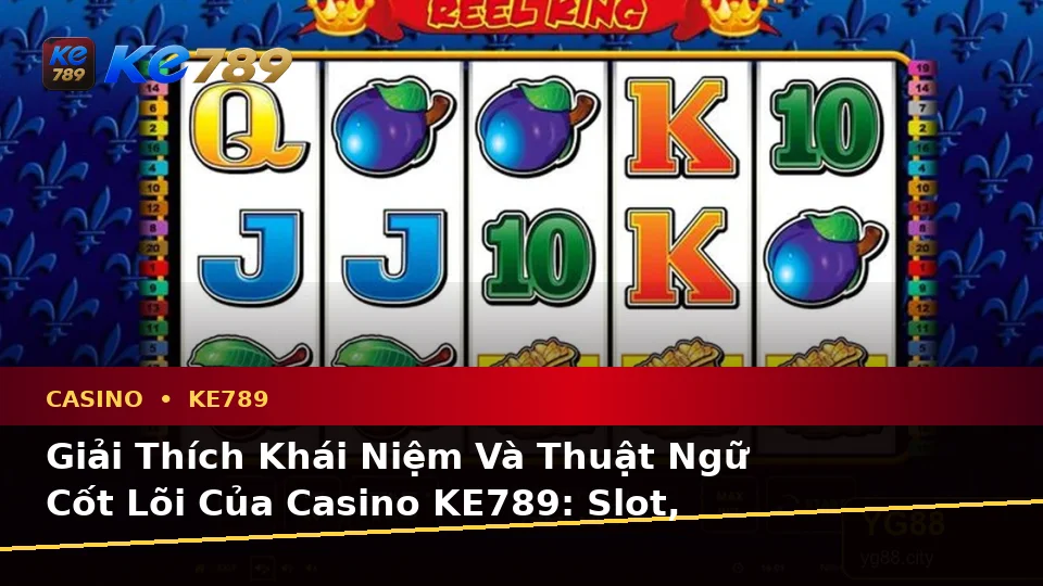 Giải Thích Khái Niệm Và Thuật Ngữ Cốt Lõi Của Casino KE789: Slot, Trò Chơi Bàn Và Quản Lý Ngân Sách Theo Dữ Liệu Cập Nhật Tại ke789pg.us.com