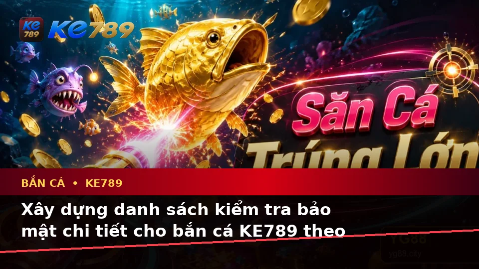 Bắn Cá KE789: Xây Dựng Danh Sách Kiểm Tra Bảo Mật Trước Khi Săn Thưởng Theo Dữ Liệu Cập Nhật Trên ke789pg.us.com