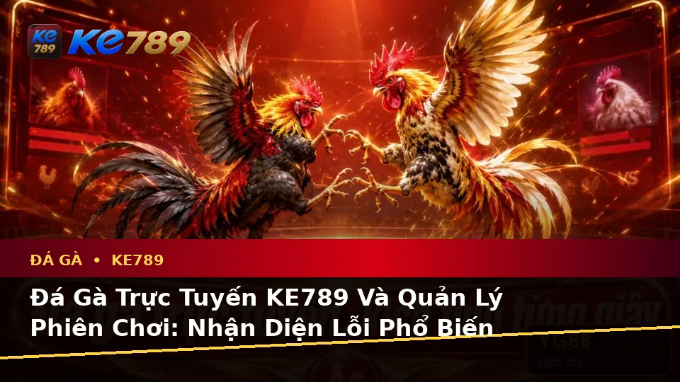 Đá Gà Trực Tuyến KE789 Và Quản Lý Phiên Chơi: Nhận Diện Lỗi Phổ Biến Qua Dữ Liệu Cập Nhật Tại ke789pg.us.com
