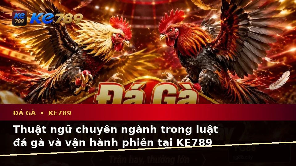 Giải Thích Khái Niệm Và Thuật Ngữ Cốt Lõi Của Đá Gà KE789: Quản Lý Phiên Chơi Trực Tuyến Tại ke789pg.us.com