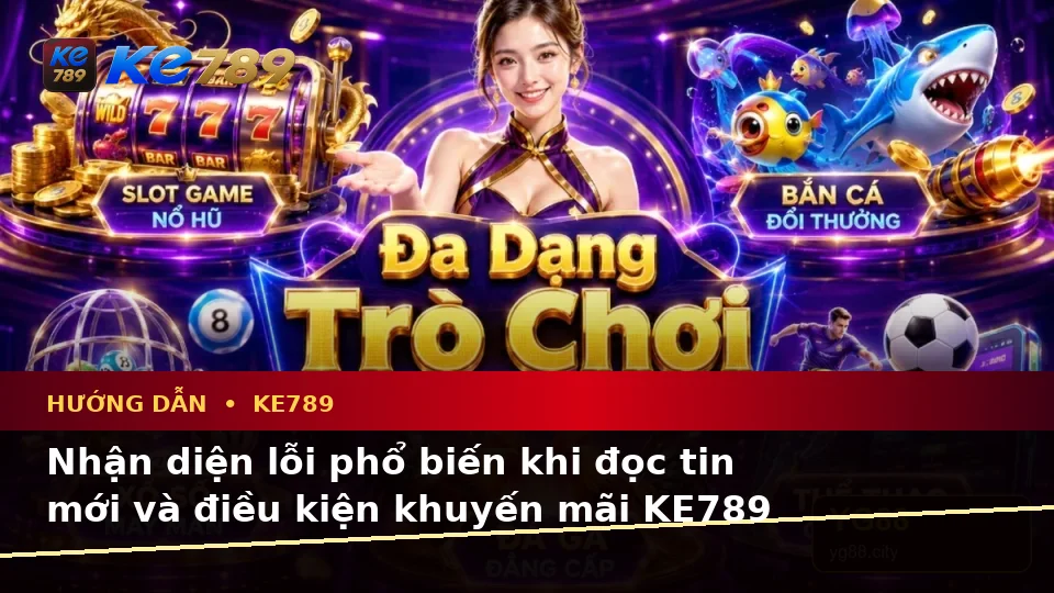 Nhận Diện Lỗi Phổ Biến Khi Đọc Tin Mới, Ưu Đãi Và Điều Kiện Khuyến Mãi KE789: Cách Xử Lý Có Trách Nhiệm Trên ke789pg.us.com